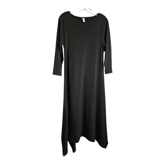F.H. clothing company Dresses & Skirts - Black Sheath Maxi Dress with Bateau Neckline